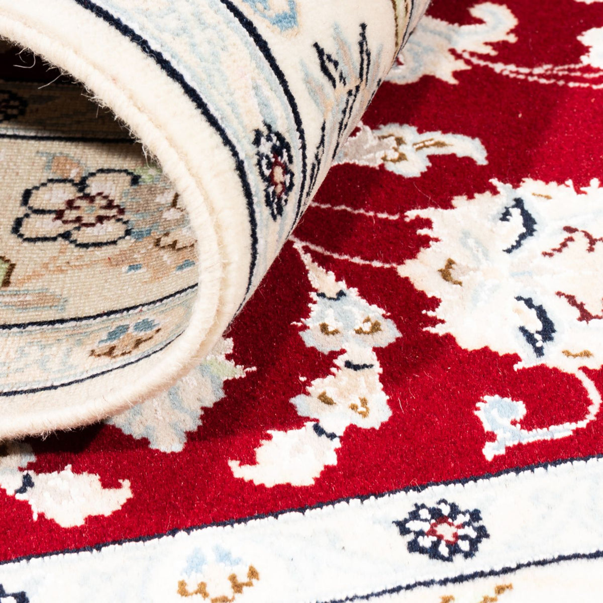 Dywan perski - Nain - Premium - 163 x 108 cm - czerwony