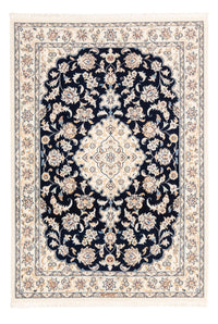 Dywan perski - Nain - Premium - 151 x 108 cm - niebieski