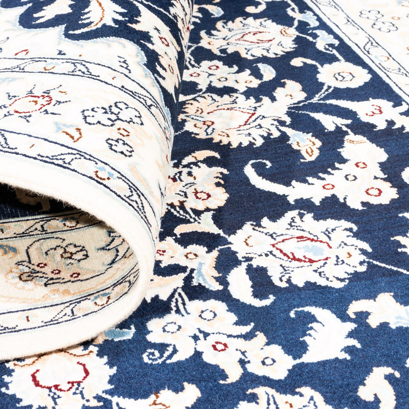 Dywan perski - Nain - Premium - 151 x 108 cm - niebieski