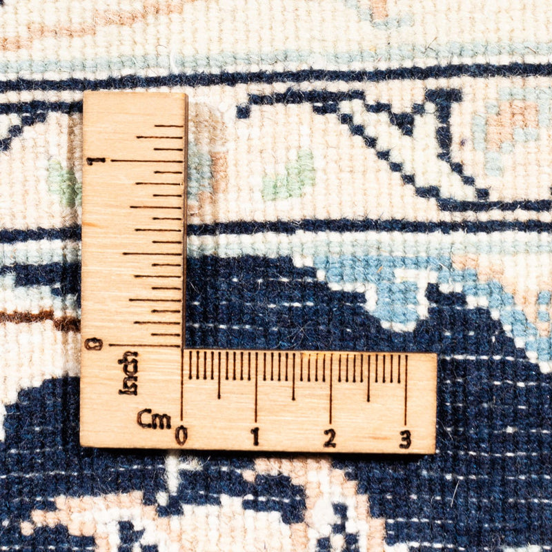 Dywan perski - Nain - Premium - 151 x 108 cm - niebieski