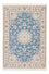 Perserteppich - Nain - Premium - 121 x 80 cm - hellblau