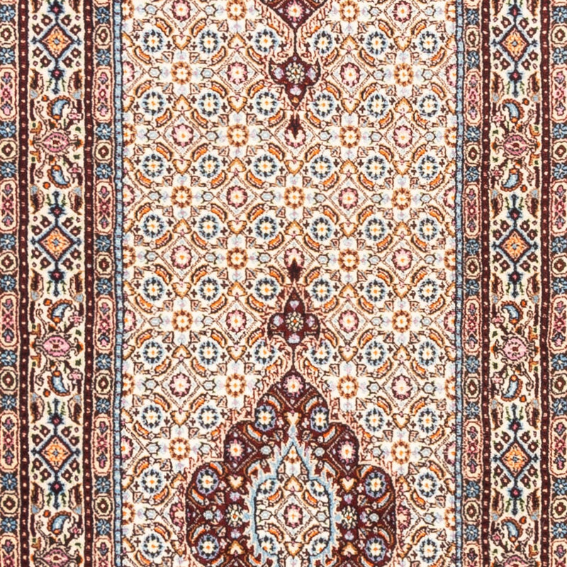 Biegacz Dywan perski - Klasyczny - 388 x 78 cm - kremowy