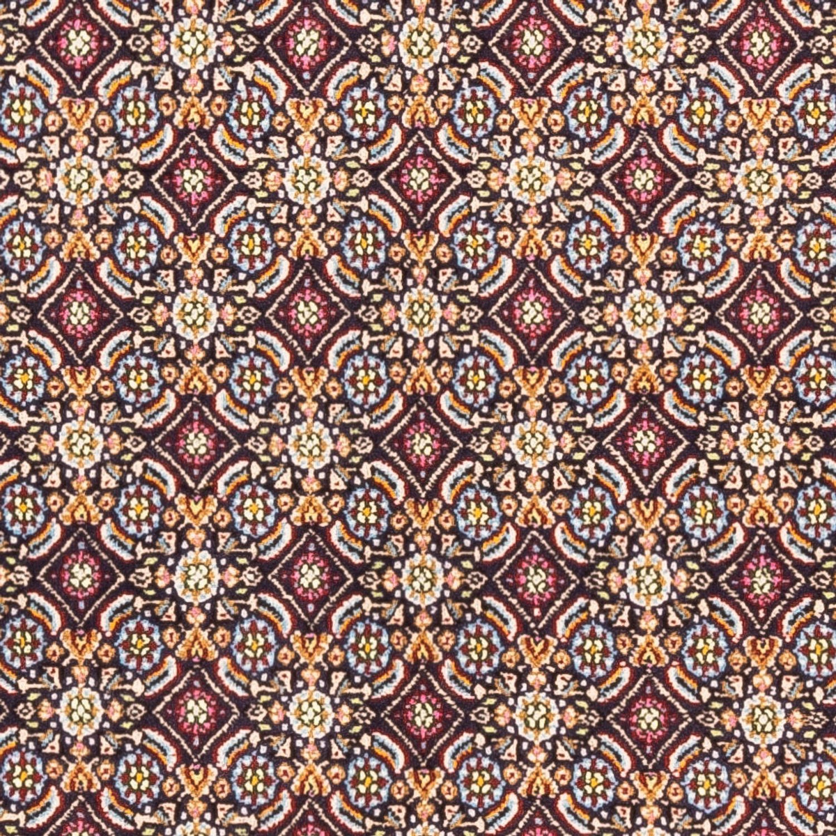 Biegacz Dywan perski - Klasyczny - 100 x 100 cm - ciemnoniebieski