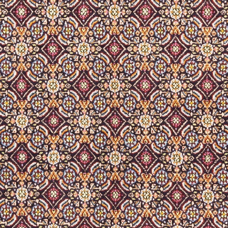 Biegacz Dywan perski - Klasyczny - 100 x 100 cm - ciemnoniebieski