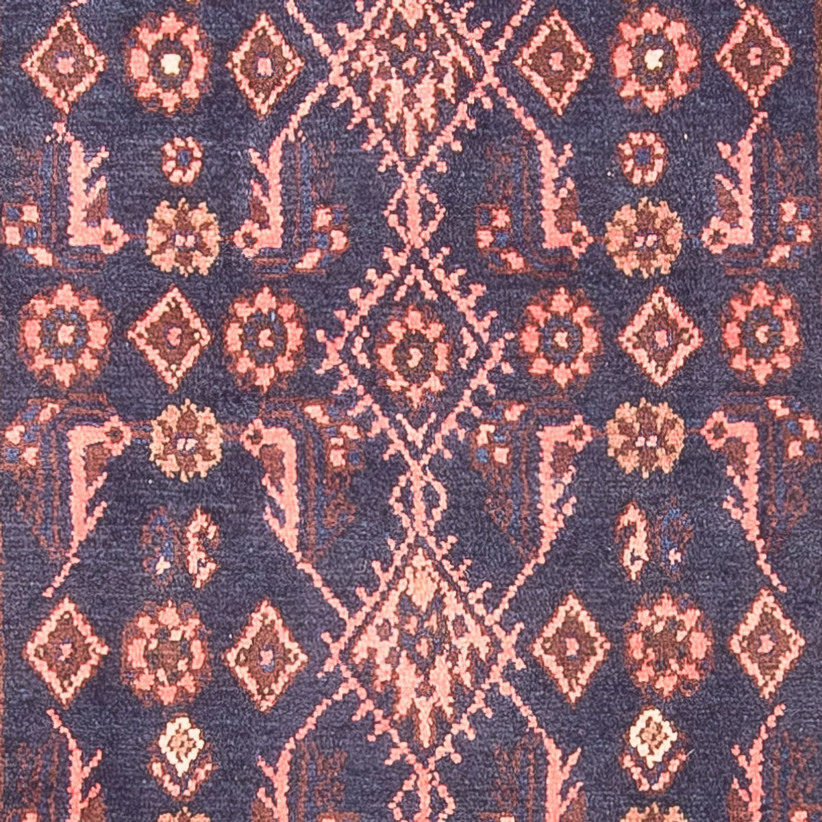 Läufer Perser - Nomadic - 323 x 120 cm - dunkelblau