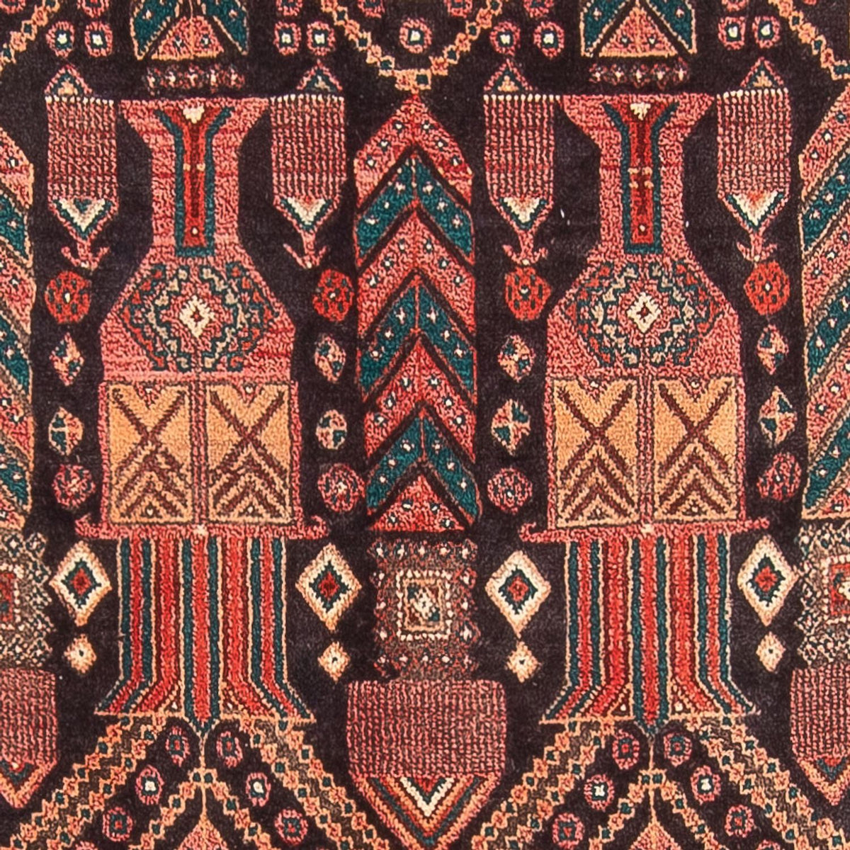 Läufer Perser - Nomadic - 270 x 116 cm - dunkelblau