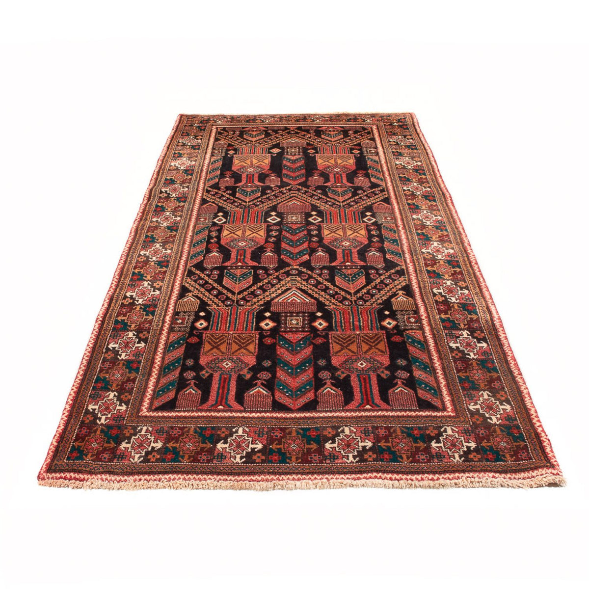 Läufer Perser - Nomadic - 270 x 116 cm - dunkelblau