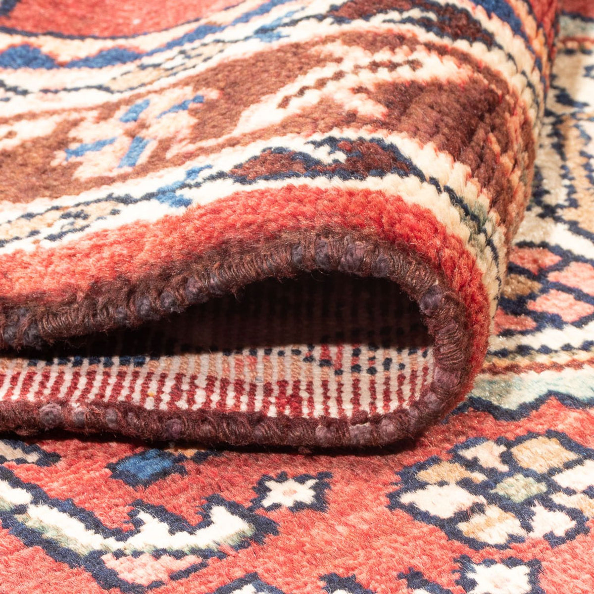 Läufer Perser - Nomadic - 308 x 106 cm - rot