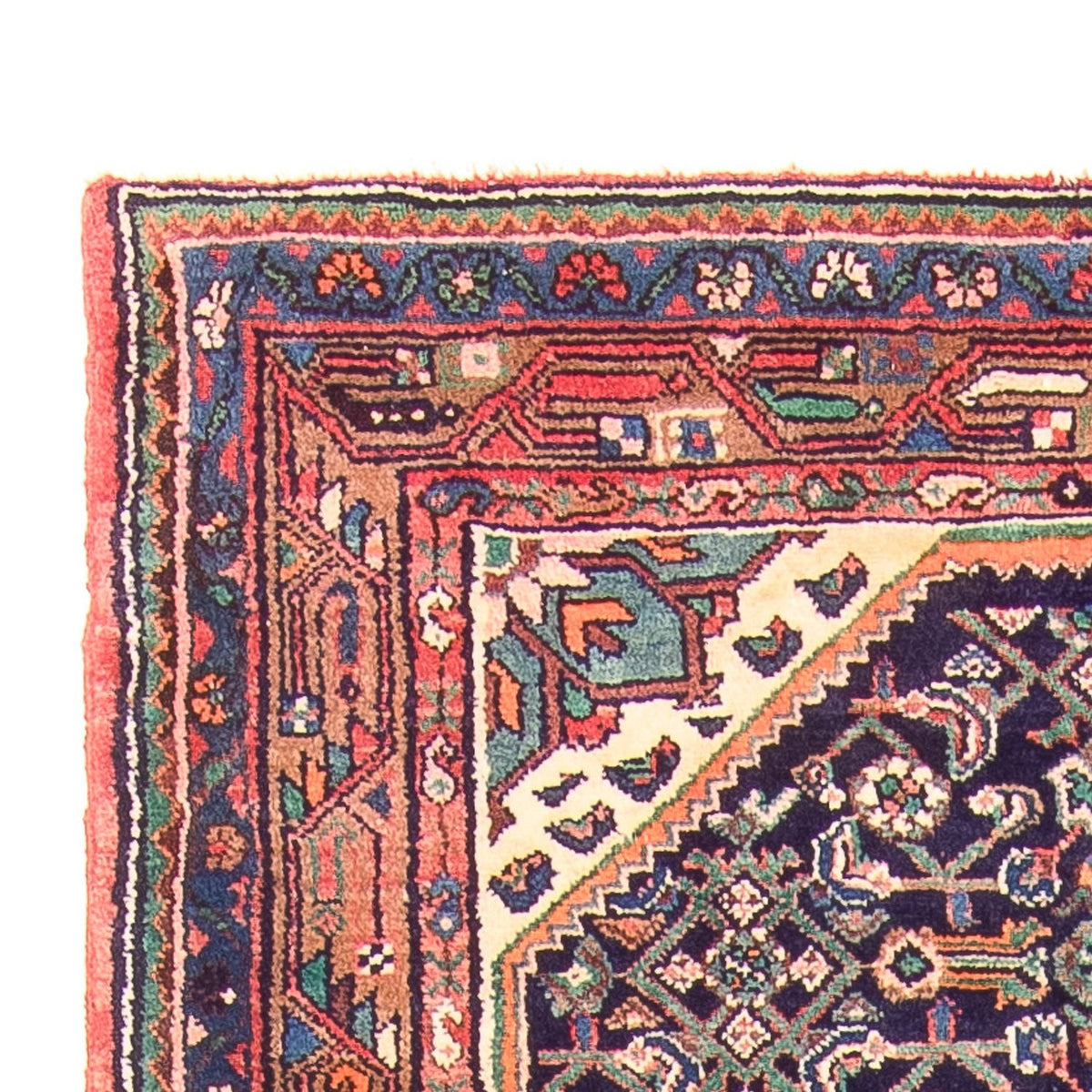 Läufer Perser - Nomadic - 324 x 111 cm - dunkelblau