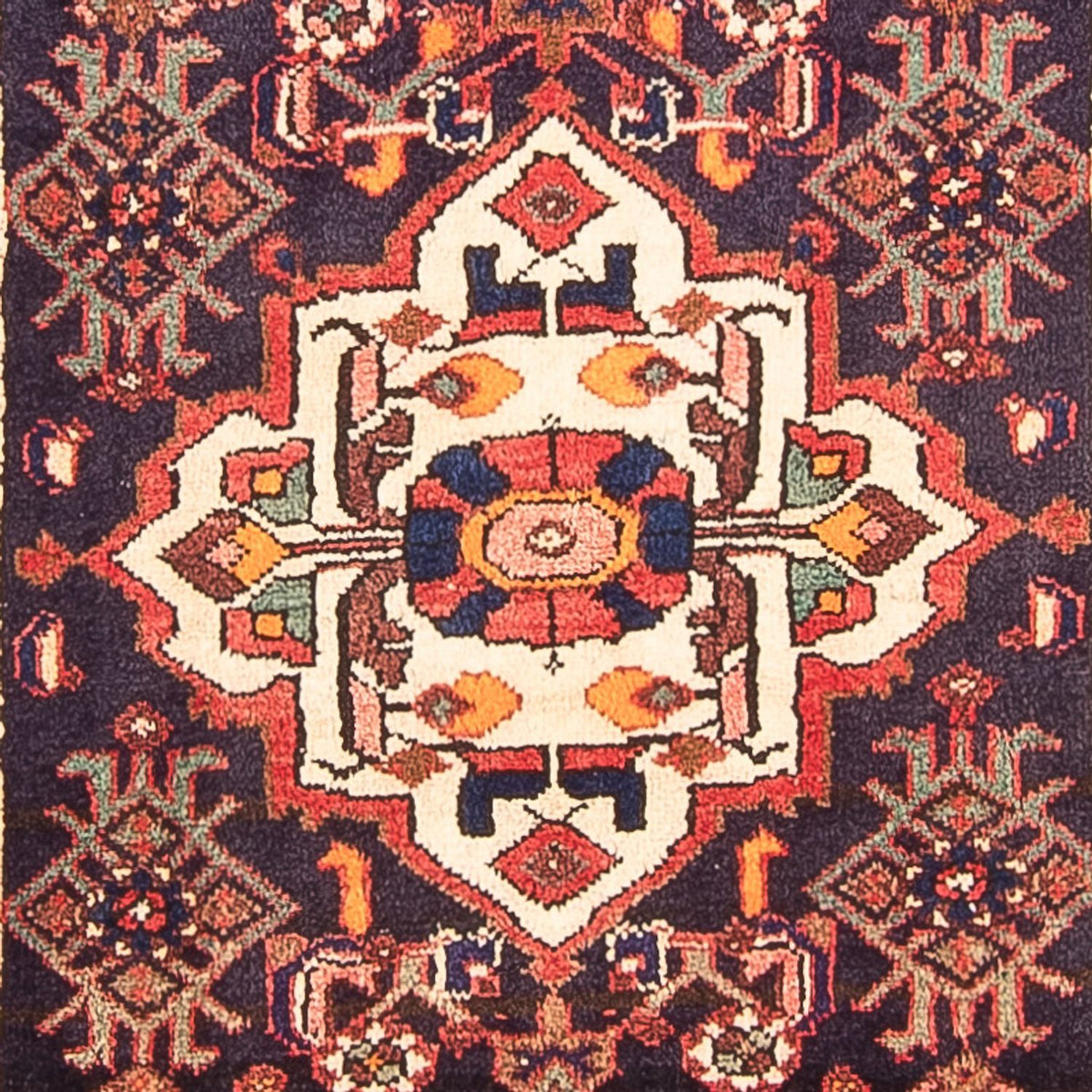 Läufer Perser - Nomadic - 313 x 108 cm - dunkelblau