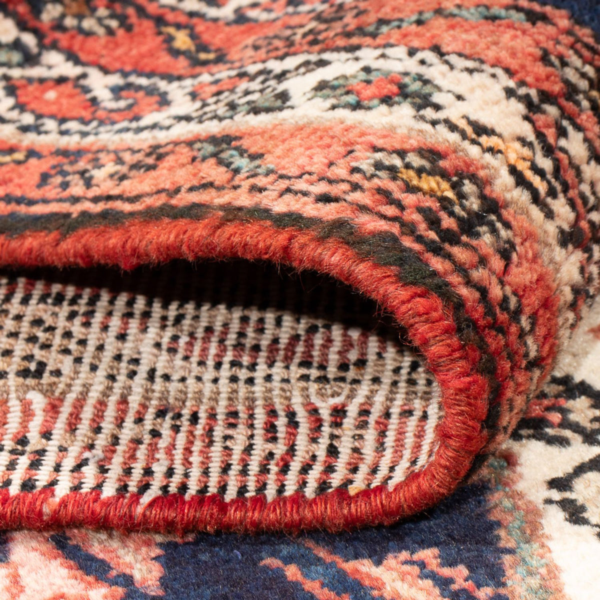 Läufer Perser - Nomadic - 322 x 107 cm - dunkelblau