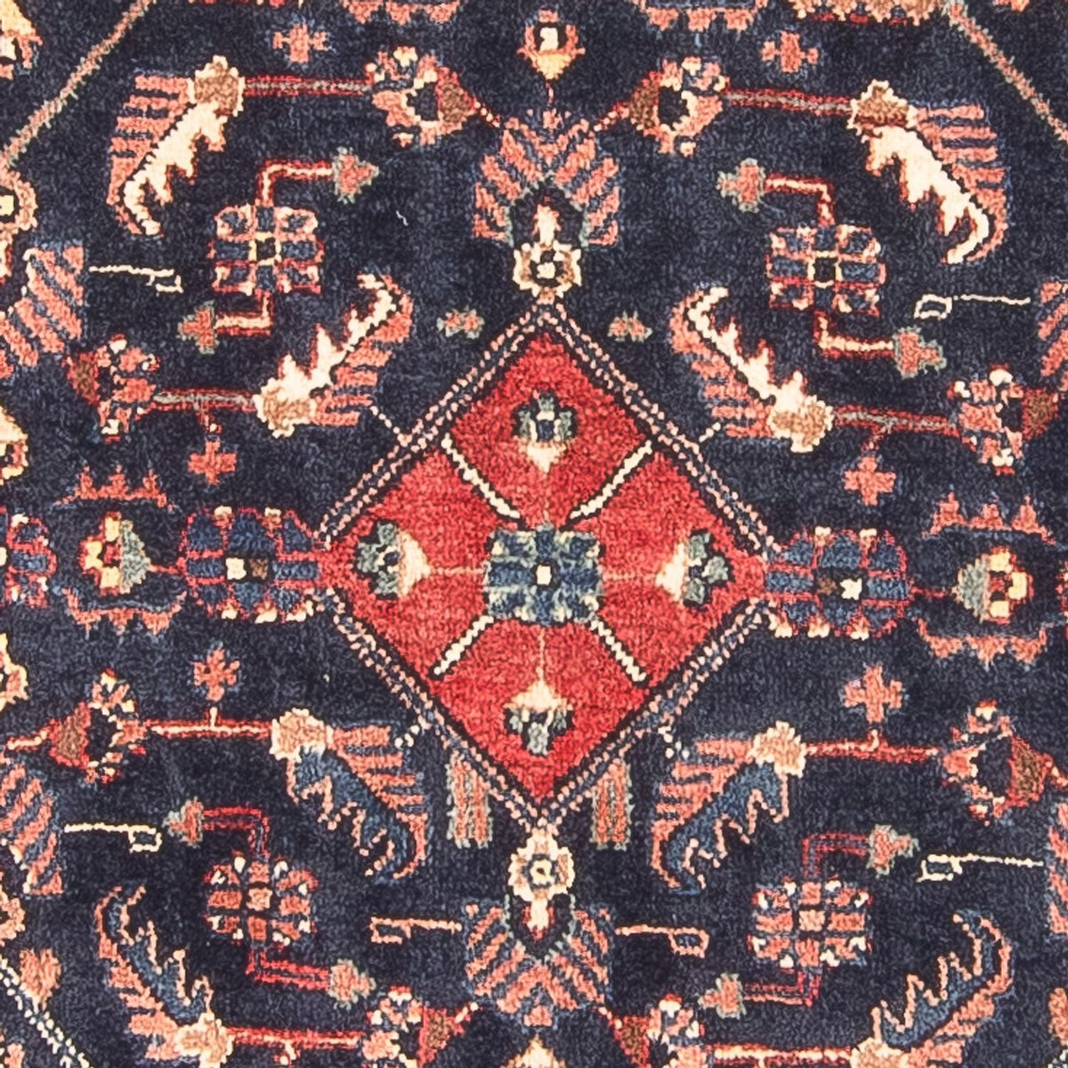 Läufer Perser - Nomadic - 313 x 110 cm - dunkelblau