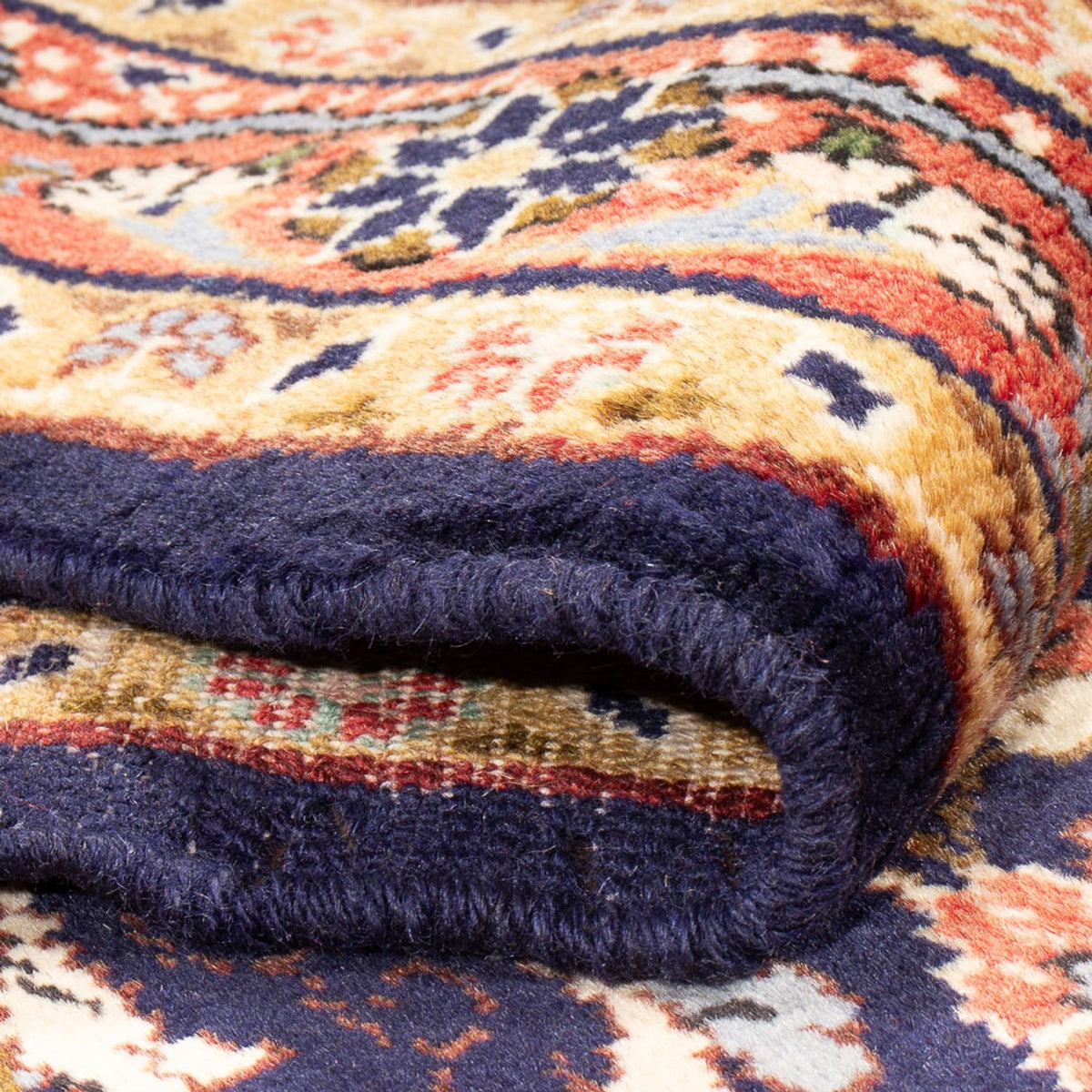 Läufer Perser - Nomadic - 336 x 102 cm - dunkelblau