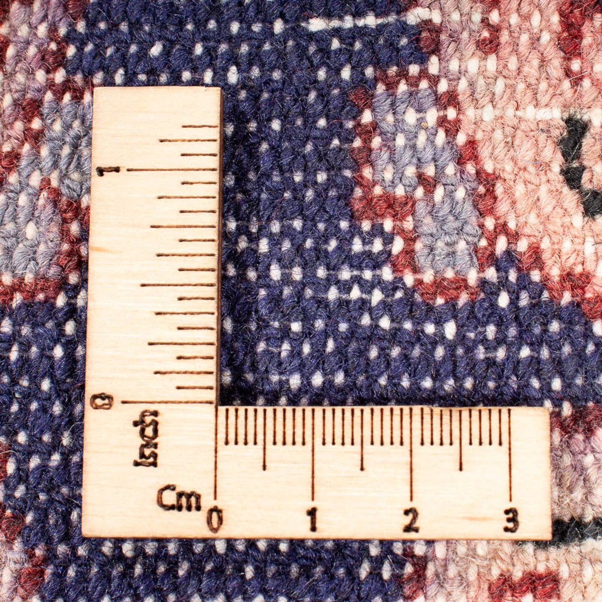 Läufer Perser - Nomadic - 336 x 102 cm - dunkelblau