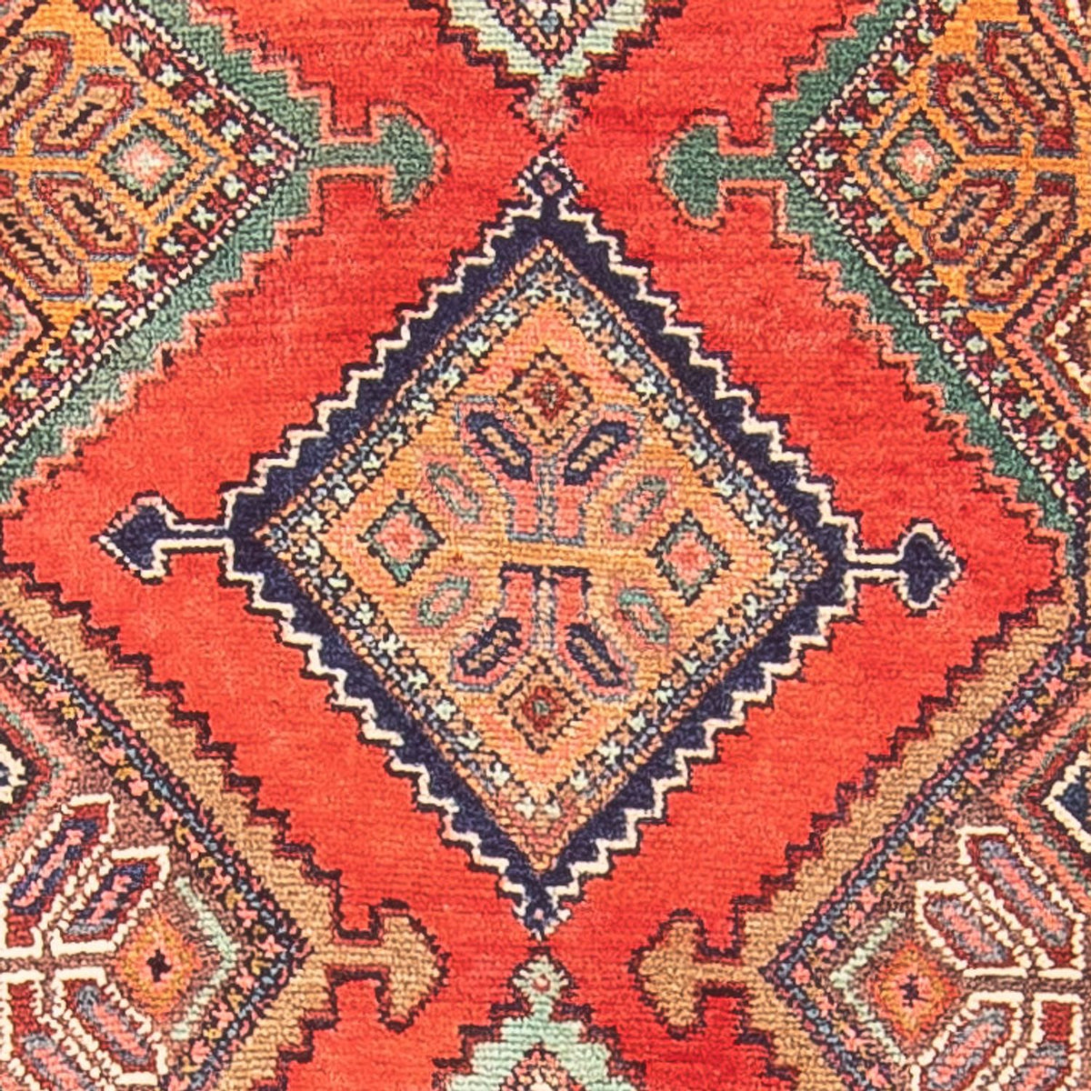 Läufer Perser - Nomadic - 277 x 108 cm - rot
