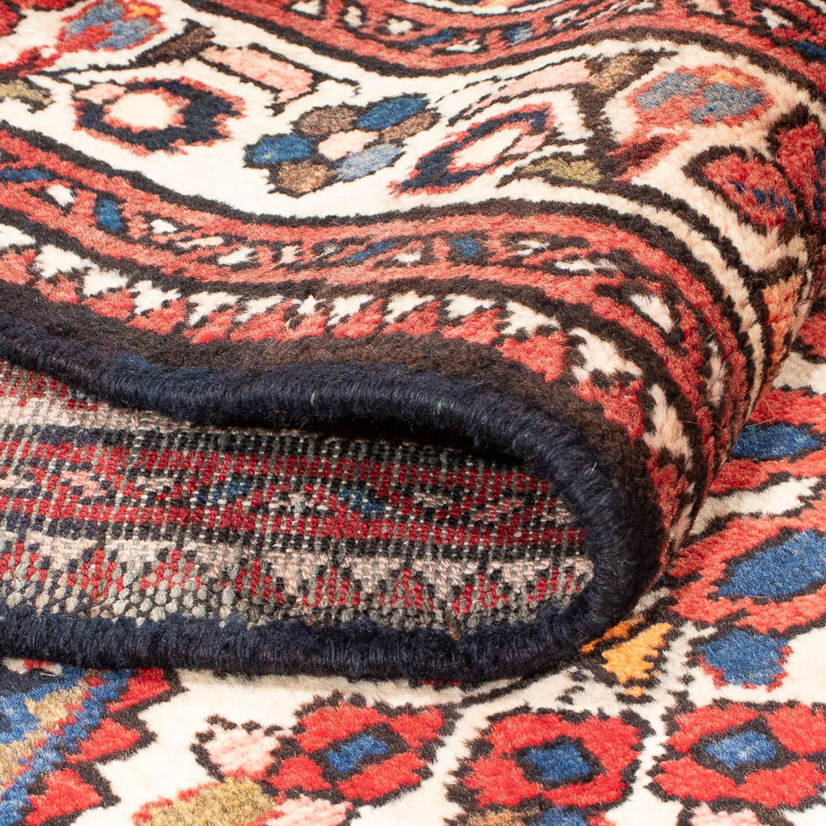 Läufer Perser - Nomadic - 330 x 116 cm - dunkelblau