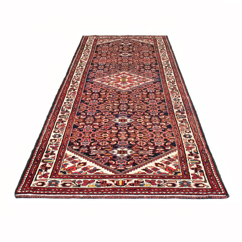 Läufer Perser - Nomadic - 330 x 116 cm - dunkelblau