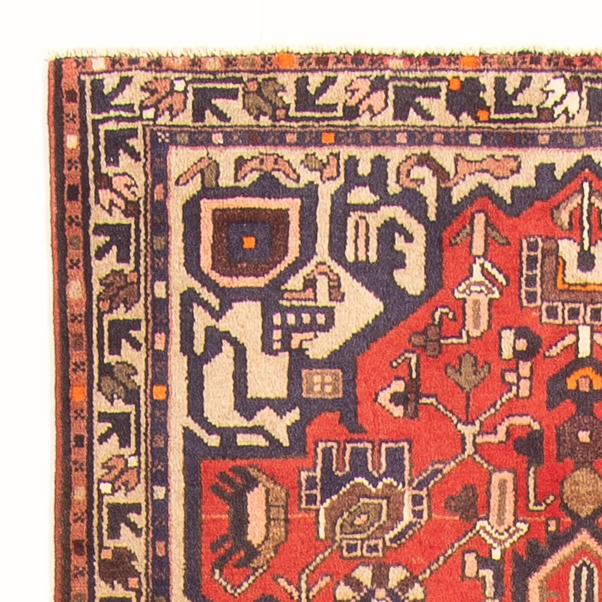 Läufer Perser - Bidjar - 293 x 109 cm - rot