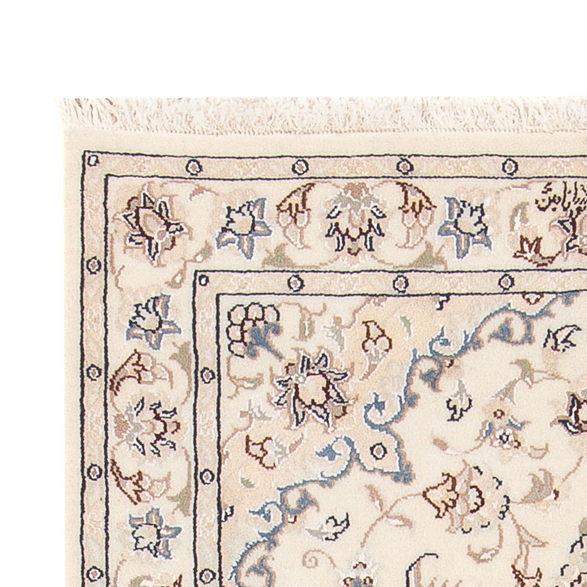 Perserteppich - Nain - Premium - 142 x 74 cm - creme