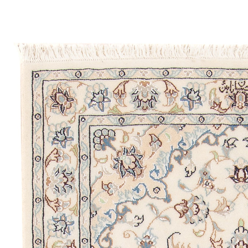 Dywan perski - Nain - Premium - 137 x 76 cm - kremowy