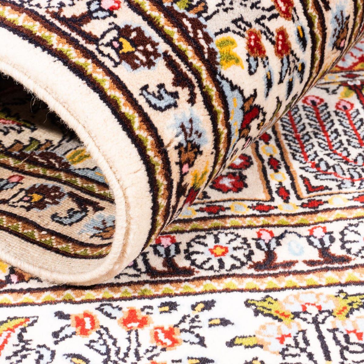 Dywan perski - Klasyczny - 150 x 98 cm - wielokolorowy