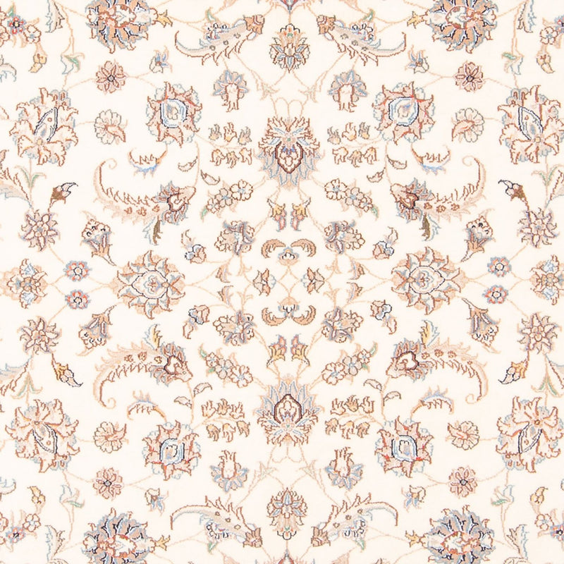 Dywan perski - Tabriz - Królewski - 213 x 150 cm - kremowy