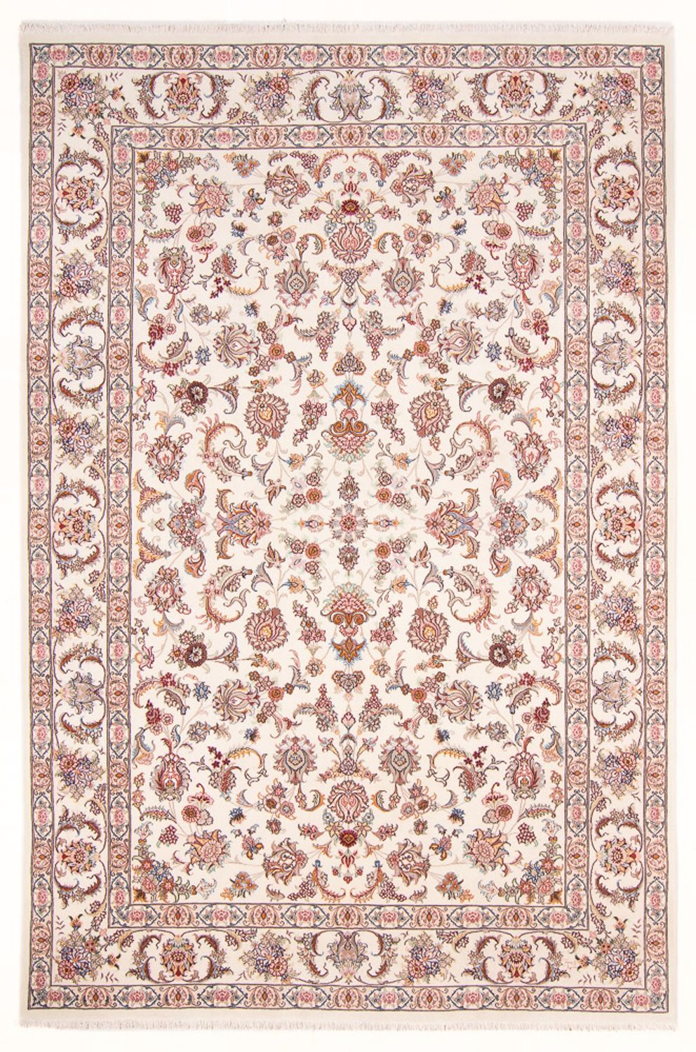Perserteppich - Nain - Royal - 297 x 197 cm - creme