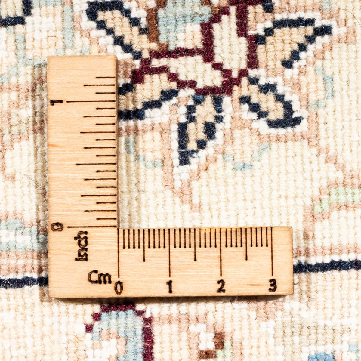 Dywan perski - Nain - Premium - 174 x 121 cm - ciemnoniebieski