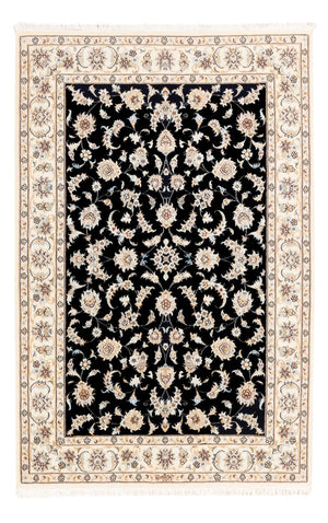 Dywan perski - Nain - Premium - 178 x 120 cm - ciemnoniebieski