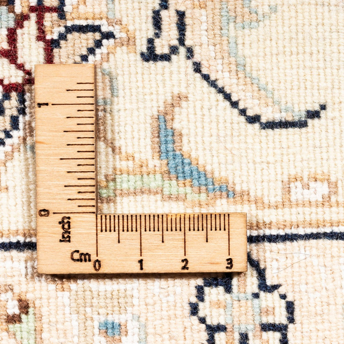 Dywan perski - Nain - Premium - 178 x 120 cm - ciemnoniebieski