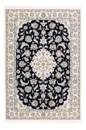 Dywan perski - Nain - Premium - 148 x 107 cm - ciemnoniebieski