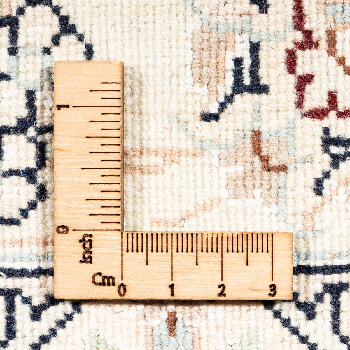 Dywan perski - Nain - Premium - 148 x 107 cm - ciemnoniebieski