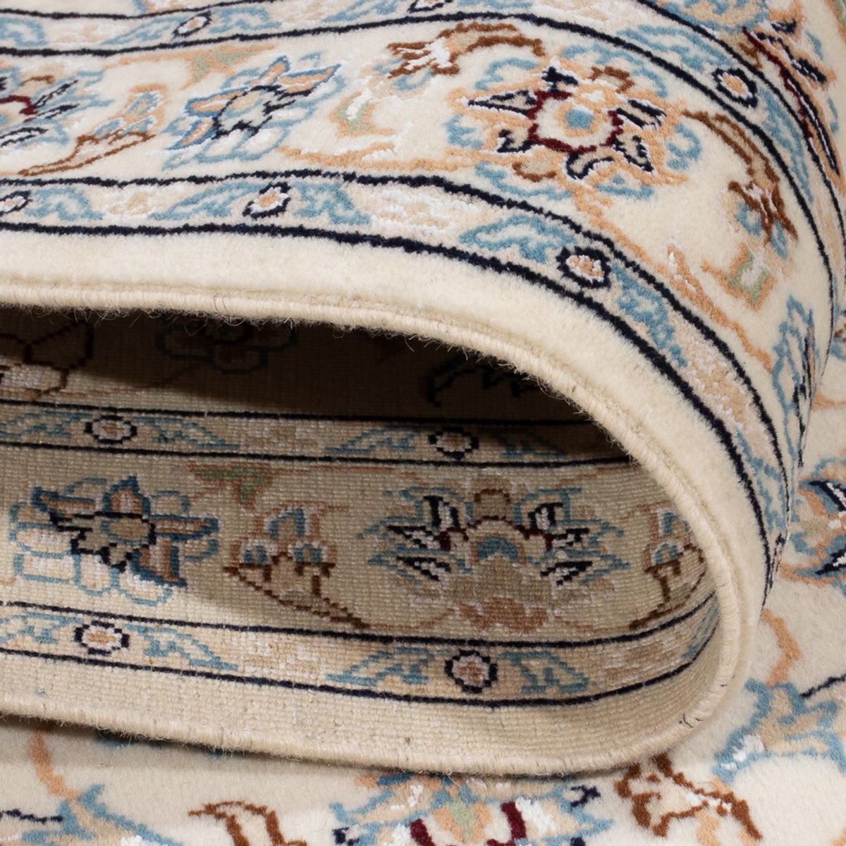 Perserteppich - Nain - Premium - 137 x 76 cm - creme