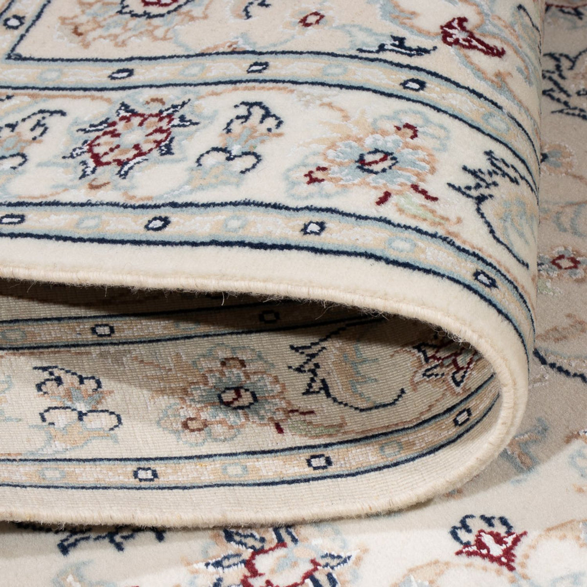 Perserteppich - Nain - Premium - 118 x 79 cm - creme