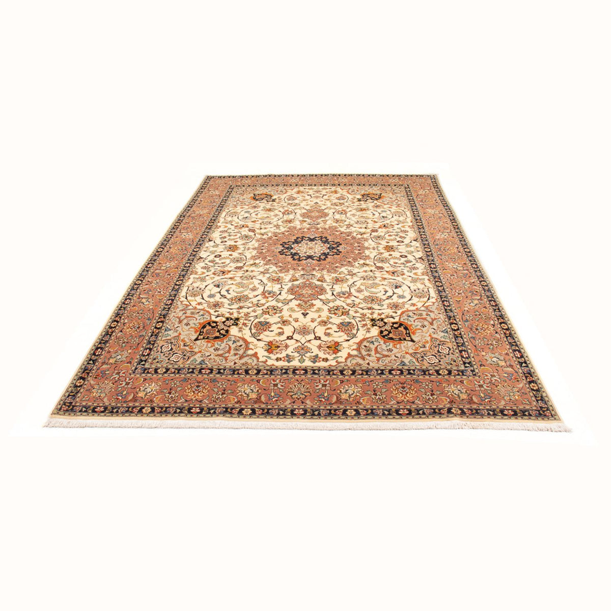 Perserteppich - Täbriz - Royal - 285 x 180 cm - creme