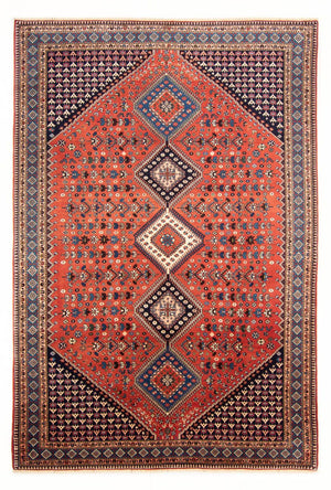 Perserteppich - Nomadic - 304 x 202 cm - rot