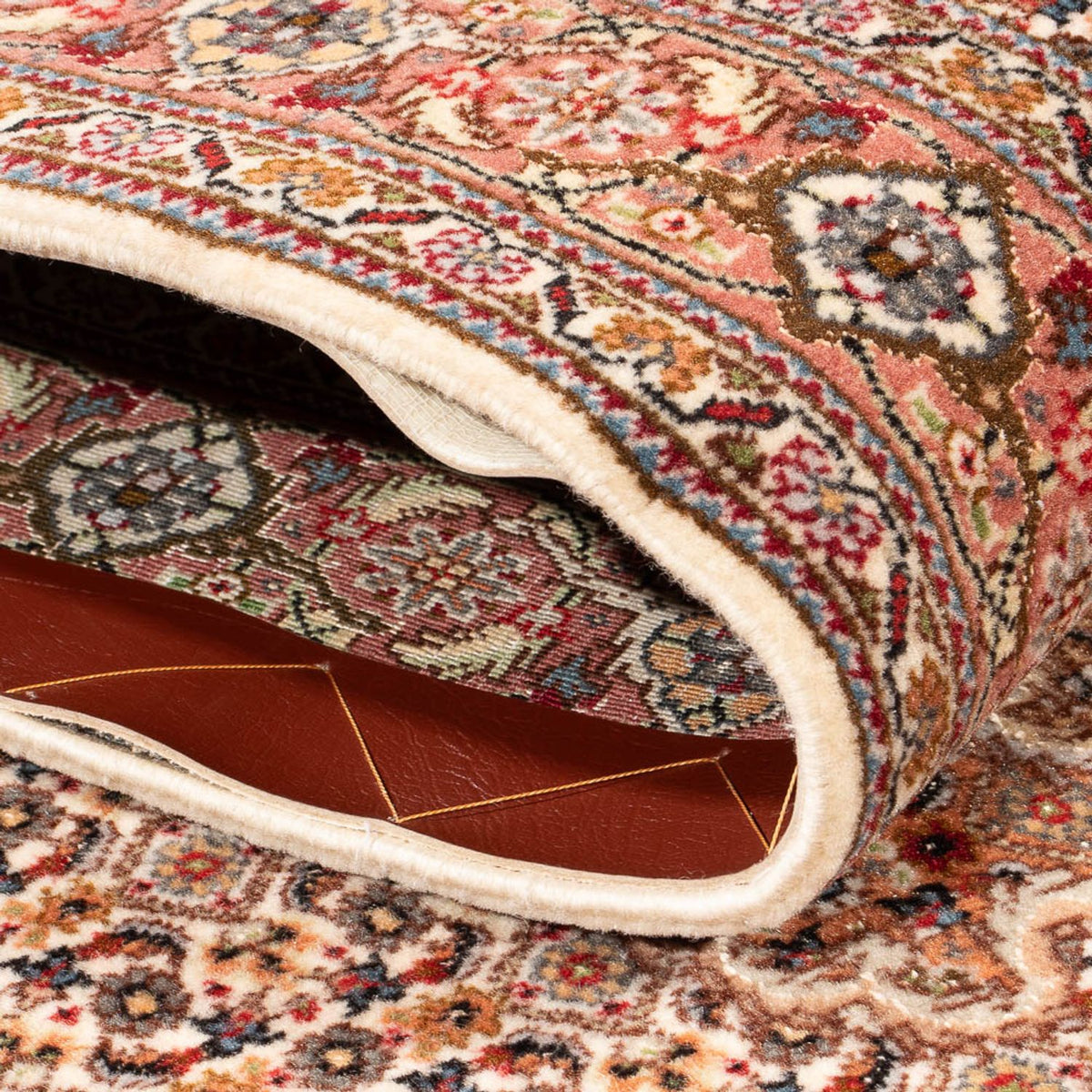 Läufer Perser - Täbriz - Royal - 400 x 80 cm - beige