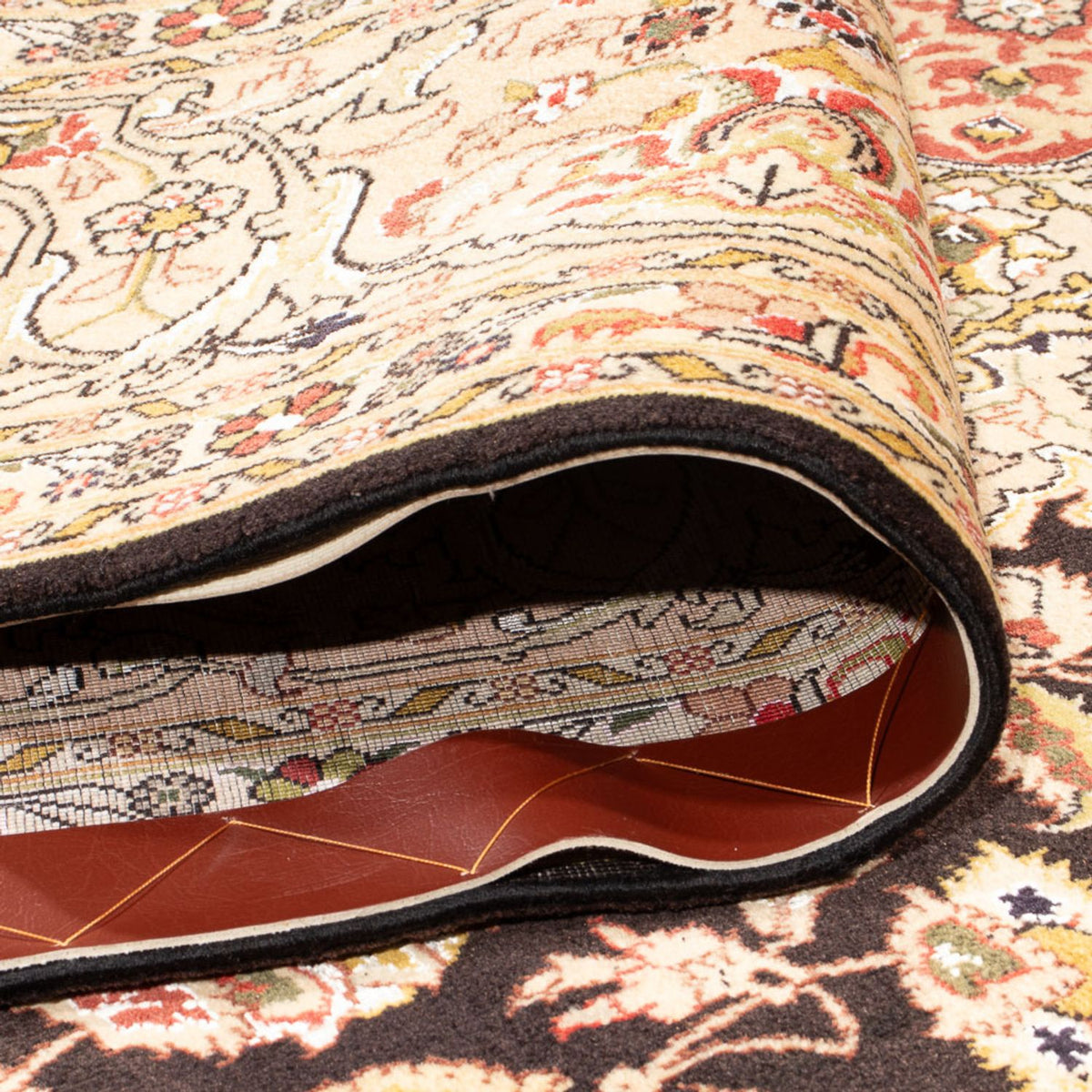 Perserteppich - Täbriz - Royal - 296 x 196 cm - dunkelblau