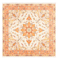 Dywan perski - Tabriz - Królewski kwadratowy  - 205 x 203 cm - kremowy – product image