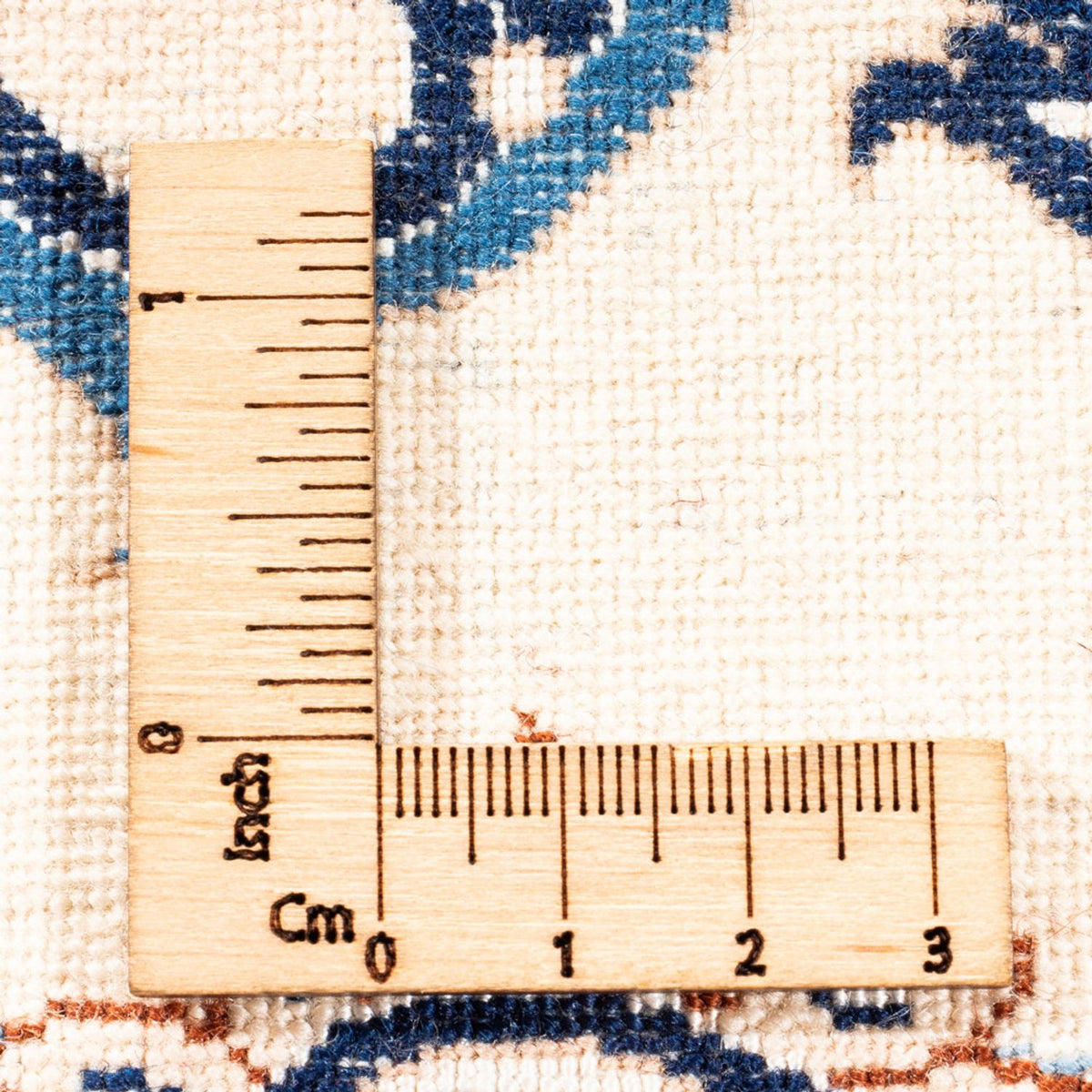 Dywan perski - Nain - Premium kwadratowy  - 212 x 212 cm - ciemnoniebieski