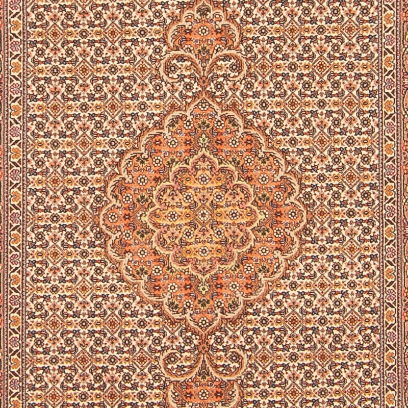 Läufer Perser - Täbriz - Royal - 407 x 78 cm - beige