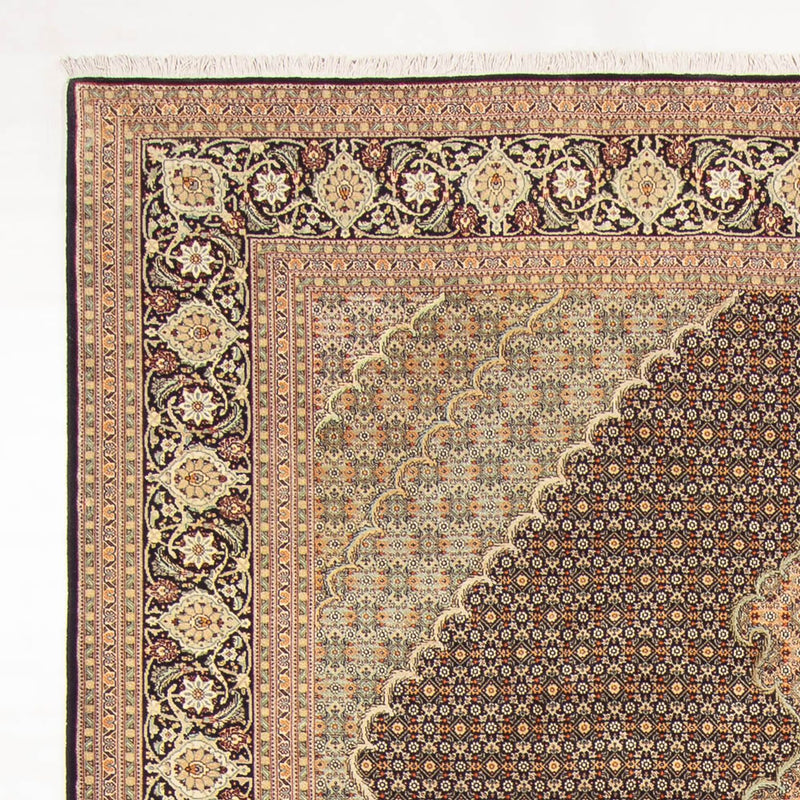 Perserteppich - Täbriz - Royal - 296 x 199 cm - dunkelblau