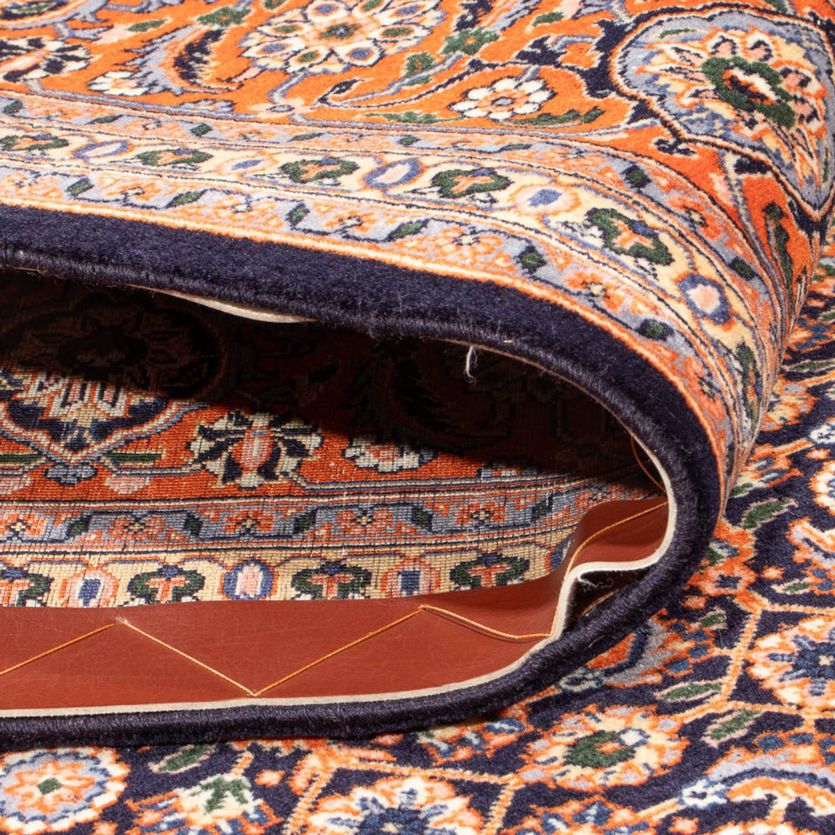 Dywan perski - Tabriz - Królewski - 296 x 200 cm - rdza