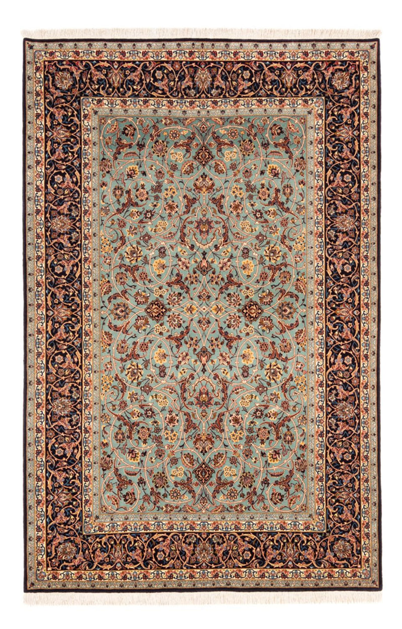 Perserteppich - Isfahan - Premium - 240 x 150 cm - grün
