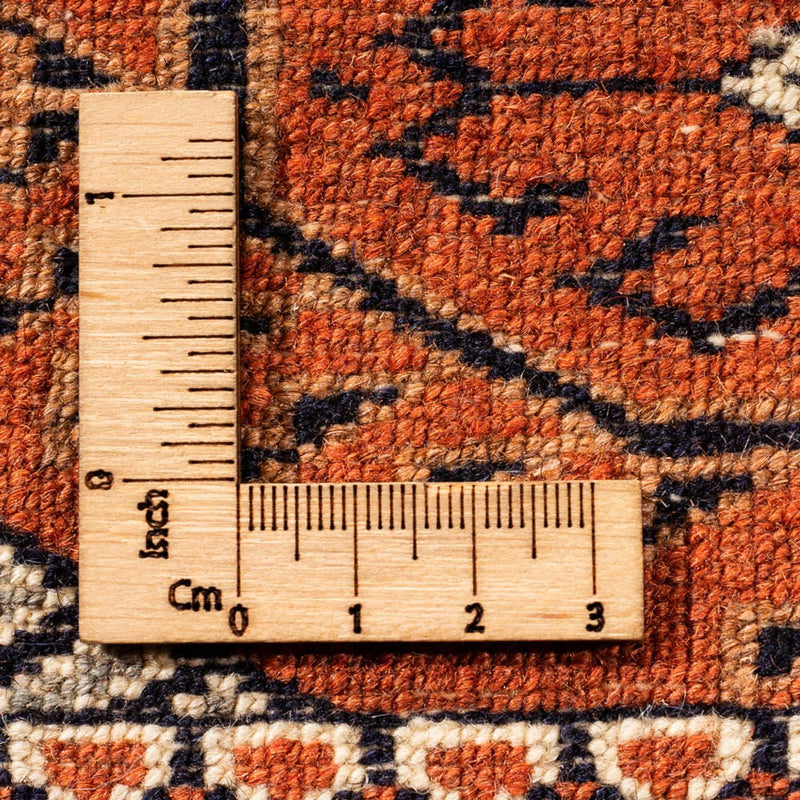 Dywan turkmeński - 305 x 205 cm - ciemny beż