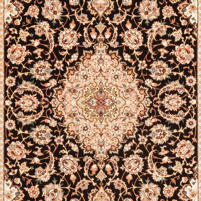 Läufer Perser - Isfahan - Premium - 227 x 148 cm - dunkelblau