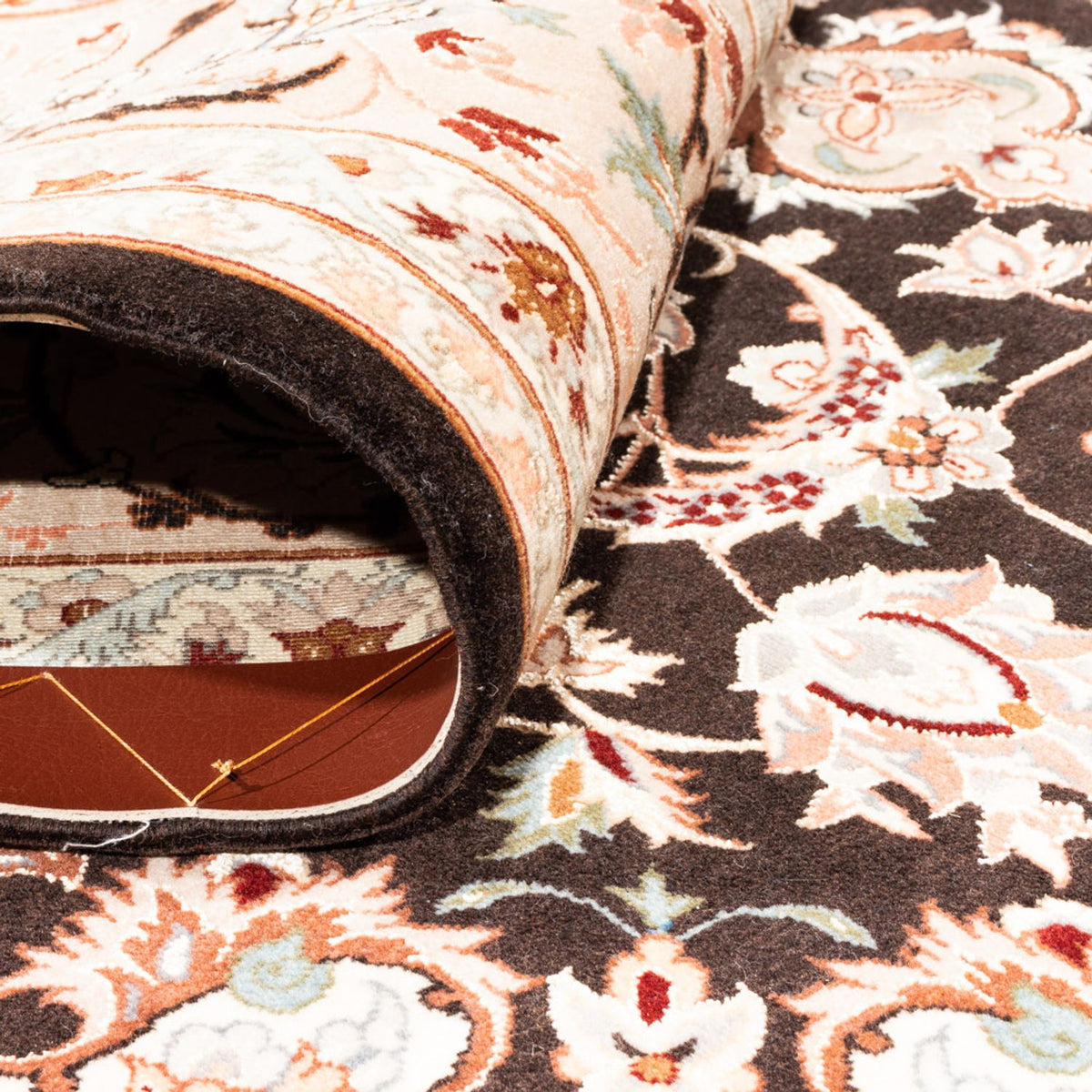 Läufer Perser - Isfahan - Premium - 227 x 148 cm - dunkelblau