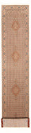 Läufer Perser - Täbriz - Royal - 403 x 82 cm - beige