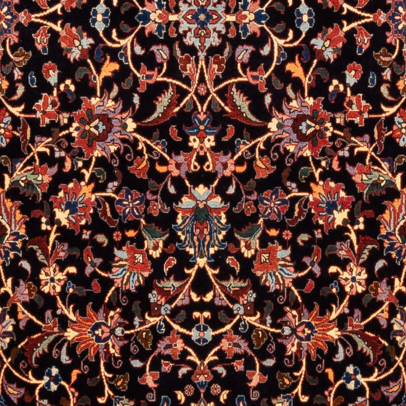 Dywan perski - Bijar kwadratowy  - 250 x 248 cm - ciemnoniebieski