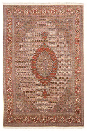 Perserteppich - Täbriz - Royal - 304 x 195 cm - dunkelbeige